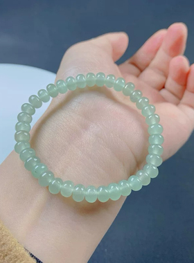 正品东陵石串珠东陵玉手链天然