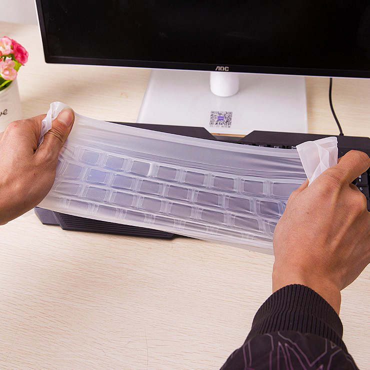 华硕联想dell戴尔Acer宏碁通用凹凸电脑键盘保护膜台式笔记本按键 - 图3