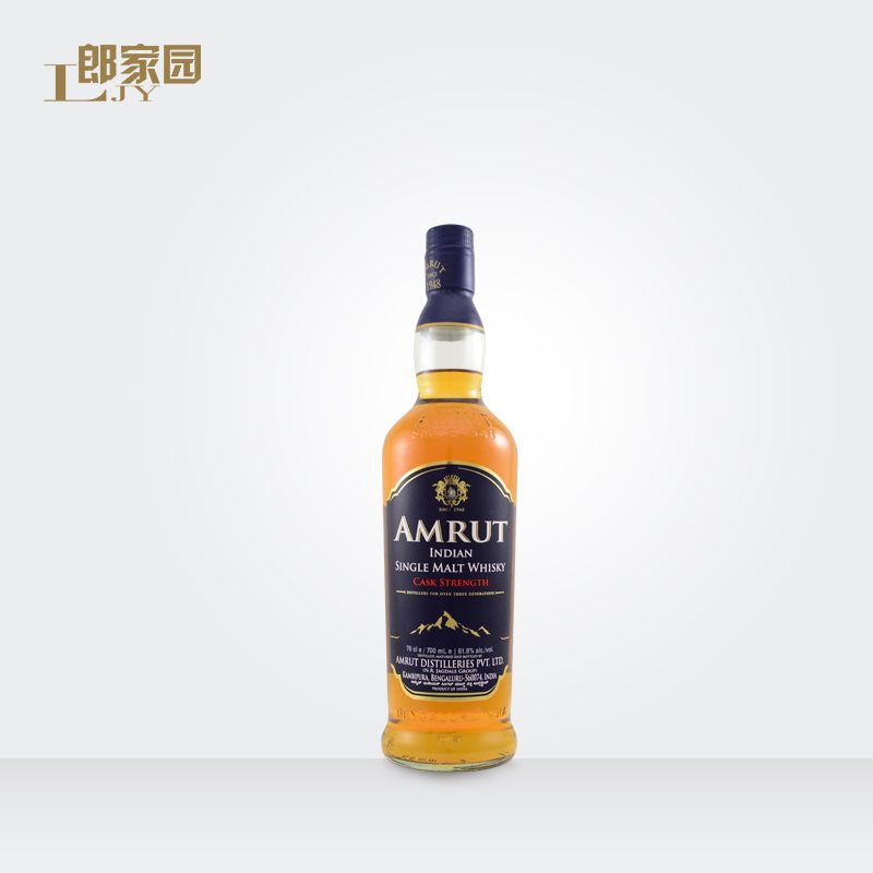 郎家园洋酒AMRUT ORIGIN CASK阿目/雅沐特加强原桶单一麦芽威士忌 - 图0