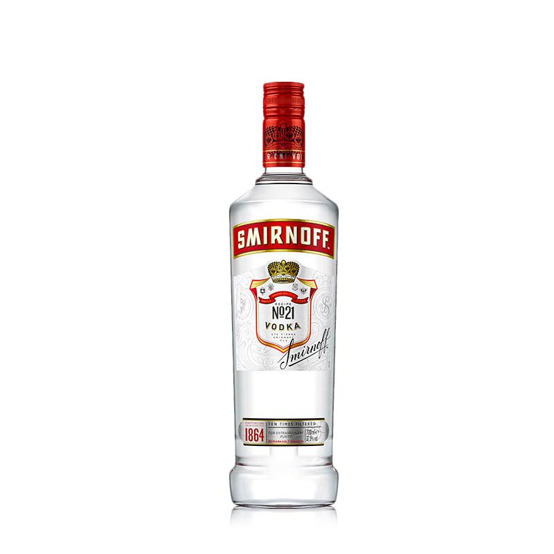 郎家园洋酒包邮 SMIRNOFF Vodka斯米诺（皇冠）红牌伏特加酒-图3