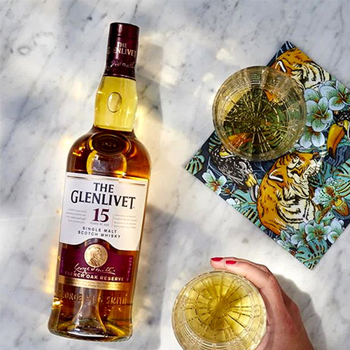 郎家园进口洋酒Glenlivet 15YO格兰威特15年单一麦芽威士忌酒 - 图2