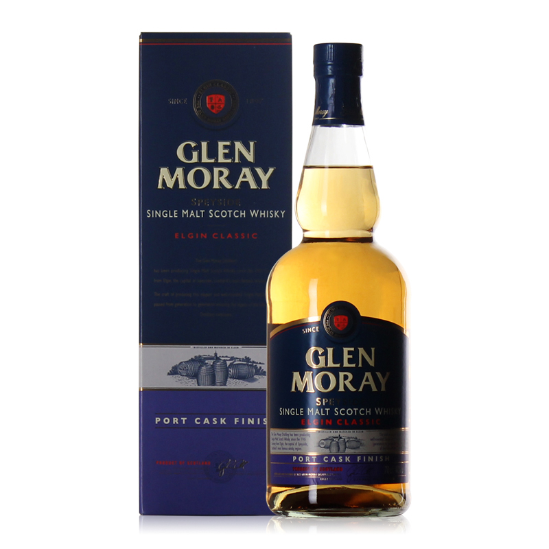 郎家园洋酒Glen Moray Port格兰莫雷单一麦芽威士忌酒（波特桶） - 图0