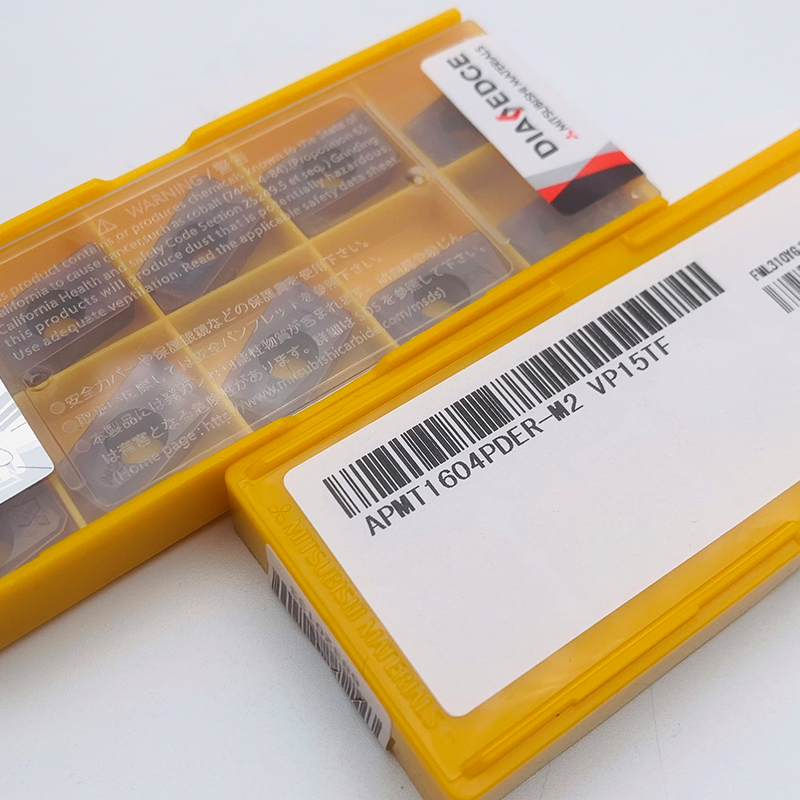 三菱数控铣刀片APMT1604/1135PDER-M2/H2 R0.8铣刀粒 1604铣刀片 - 图2