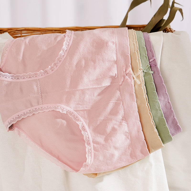 魅鲨石墨烯透气女裸感舒适m三角裤 魅鲨内裤