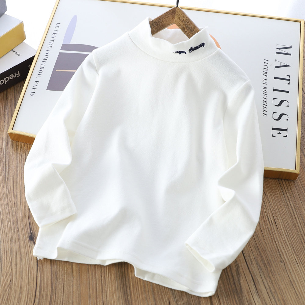 男童半高领纯棉打底衫2025春秋季中大童保暖内搭上衣厚T恤衫1882,淘宝优惠券,粉丝福利购,淘宝优惠卷