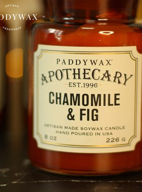 PaddyWax药剂师卧室植物精油