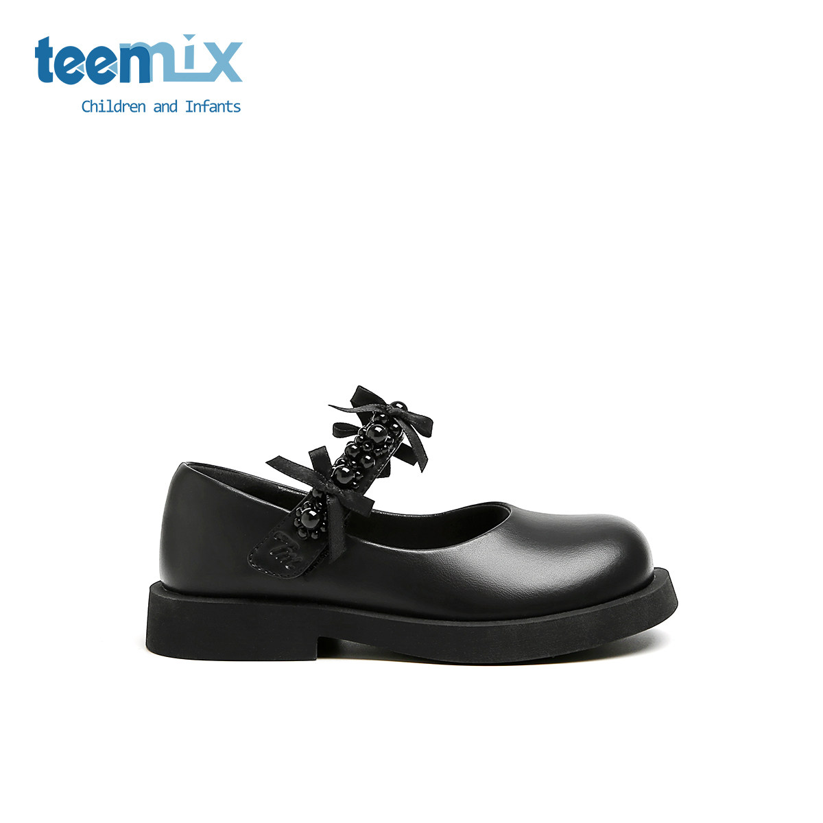 天美意2025新款春秋女童公主鞋儿童黑色小皮鞋女宝宝软底舞蹈单鞋,淘宝优惠券,粉丝福利购,淘宝优惠卷