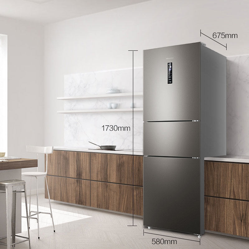 海信bcd-252wyk1dpuj智能电冰箱 海信瑞羽厨房冰箱