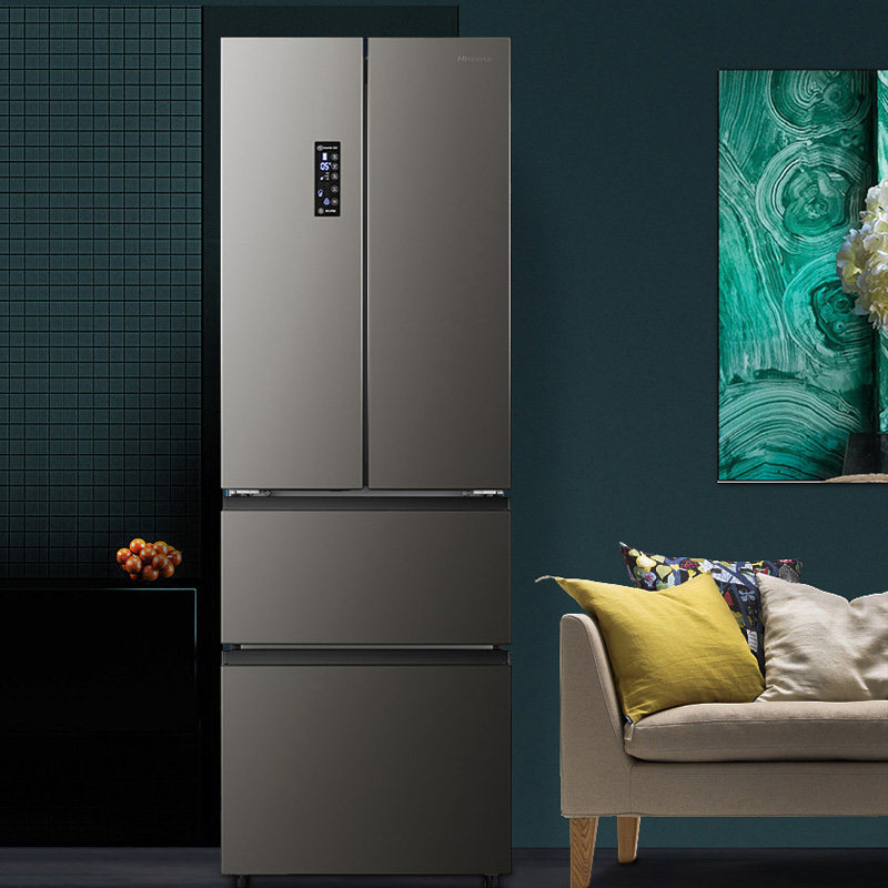 海信bcd-327wnk1dpt法式多门电冰箱 海信瑞羽厨房冰箱