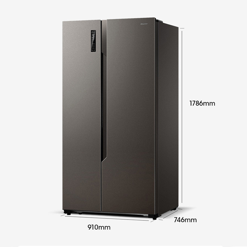 海信bcd-650wfk1dpuq对开门电冰箱 海信瑞羽厨房冰箱