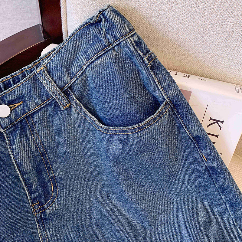 牛仔短裤女夏季2025新款特大码女装宽松遮肚子百搭胖妹妹时尚夏装,淘宝优惠券,粉丝福利购,淘宝优惠卷