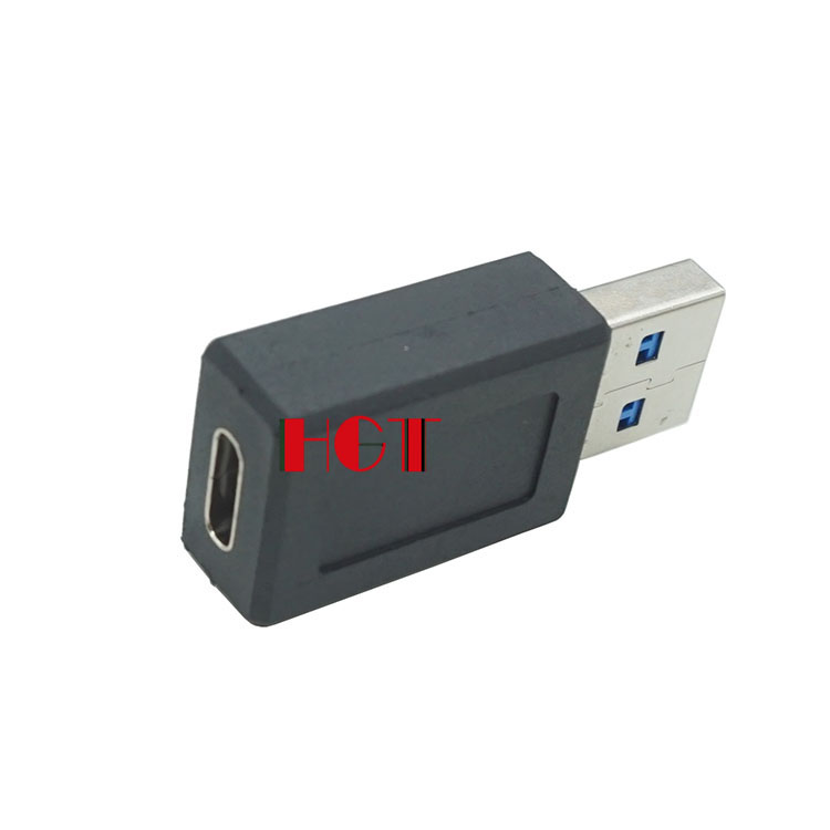 USB3.0 Type-C转接头type-c母转usb公标准3.0传输速度 USB3.1头-图1