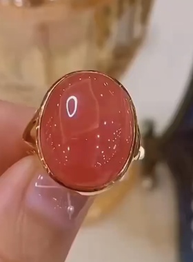 【挚爱】08年留下的珍贵老料冰种红纹石吊坠汇总 18K金