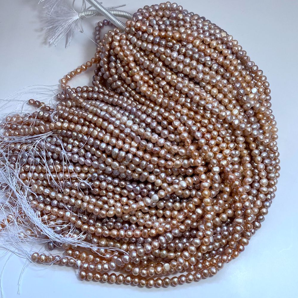 DIY天然异形淡水珍珠散珠6-7巴洛克手工制作手链项链饰品配件材料 - 图3