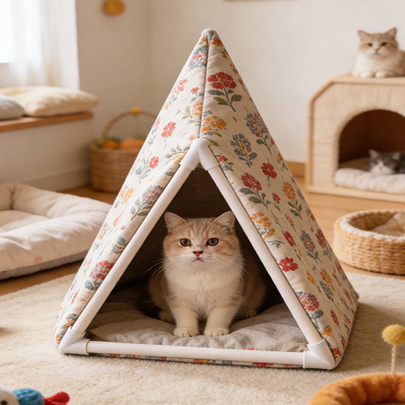 保温宠物猫窝狗窝DIY框架结构定制尺寸狗窝猫咪屋框架通用款框架,淘宝优惠券,粉丝福利购,淘宝优惠卷