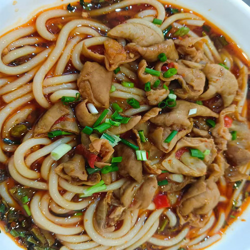 湖南邵阳米粉粗 南门口纯手工米粉 早餐速煮干粗米粉圆粉 5斤粗粉 - 图0