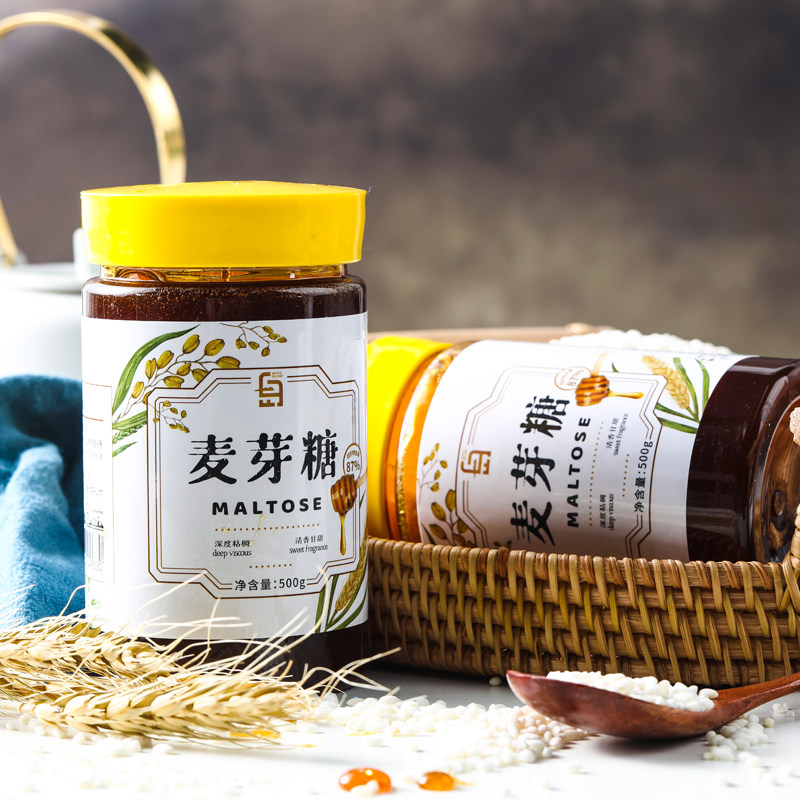 麦芽糖手工麦牙糖怀旧搅搅烘焙糖浆 珺玲食品糖果
