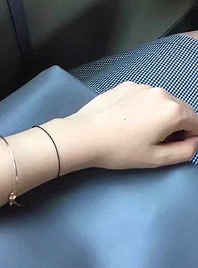 0.3mm超细红绳本命年女明星款