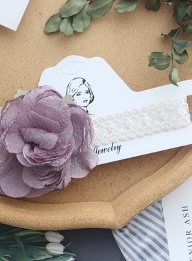 超仙花朵chocker锁骨链少女设计感项圈蕾丝刺绣蝴蝶choker项链女