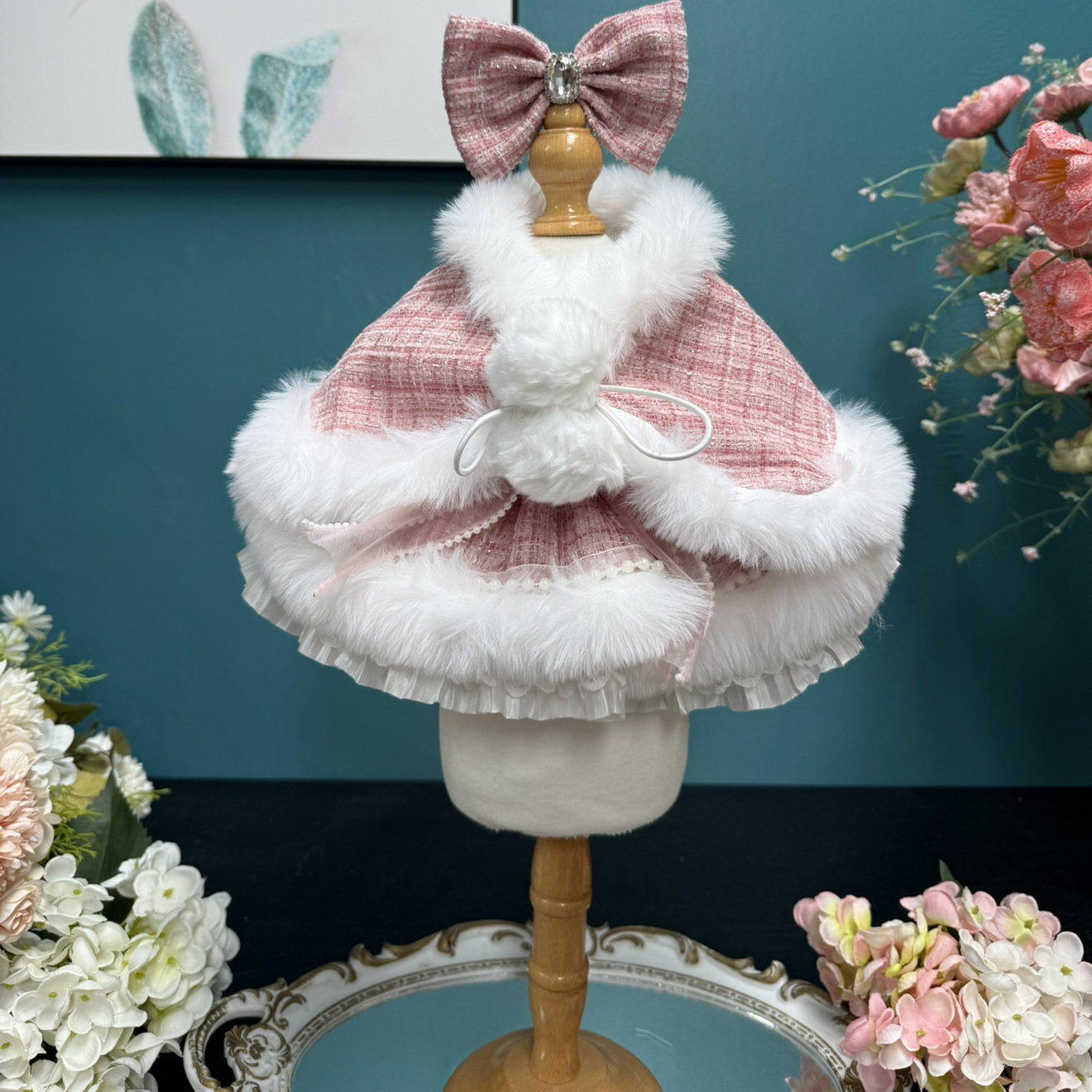 DANI原创手工40cm娃衣公主裙秋冬公主裙饼饼裙星黛露玲娜贝儿着替,淘宝优惠券,粉丝福利购,淘宝优惠卷