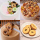 Qiao Ke Fang Sandwich Biscuit Cake Baking Decoration Love Chocolate Biscuits Internet Celebrity Birthday Dessert Table Decoration