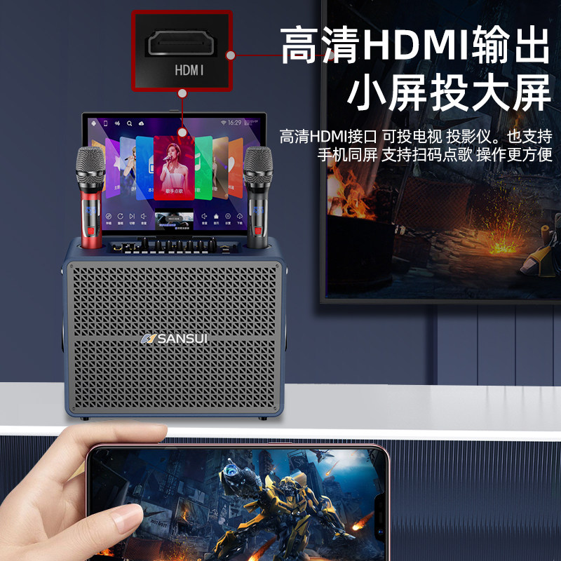  sansui奇远KTV/卡拉OK音箱