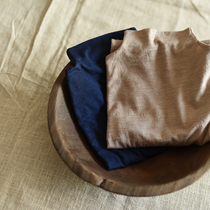 Two out of the two out of the LRCP) between the clouds and the clouds.) Light and thin wool small high collar light inner hitch base to undershirt