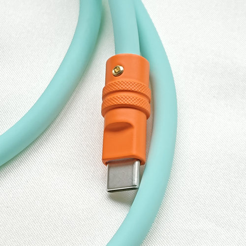 畅圣新款彩色铝合金属USB公头外壳DIY数据线镀金插头配件6A大电流 - 图0