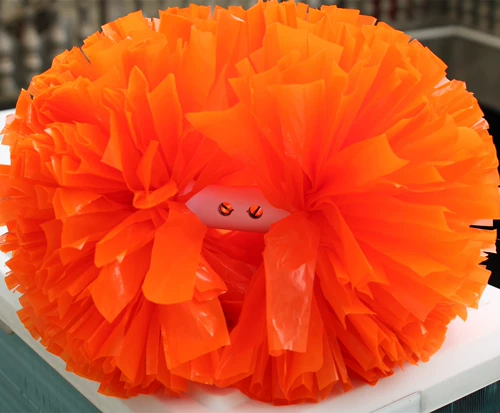 4 -дюймовая толстая стальная проволочная ручка с двойным головным матчем La La La La La La La, показывая шариковые танцоры цветочные опоры цветовые шарики