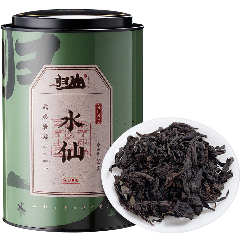 武夷老枞水仙茶叶福建大红袍浓香型红茶兰花香乌龙茶特级岩茶_虎窝淘