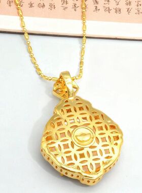 牌吊坠石无事天然项链多样性发  其一1004