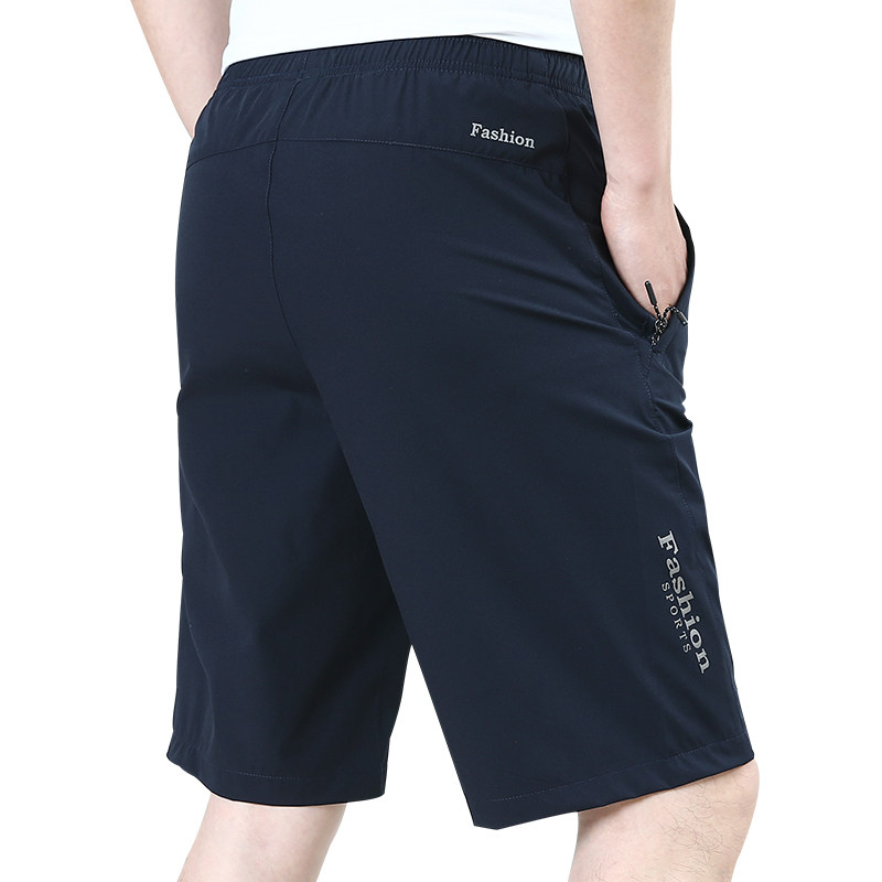 弹力冰丝夏外穿宽松超薄速干5短裤 kpb休闲裤