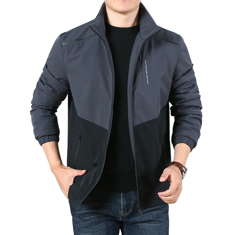 男士加绒外套秋冬季2020新款夹克 kpb夹克