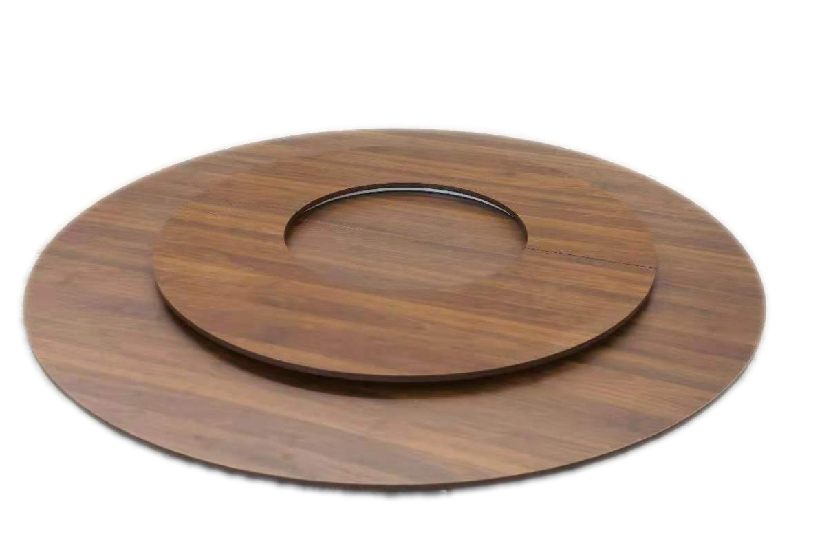 定制开孔大圆桌转盘实木台面空心火锅转盘家用圆桌面板圆台旋转,淘宝优惠券,粉丝福利购,淘宝优惠卷