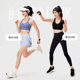 Keep High Strength Front Zipper Shockproof Yoga Bra