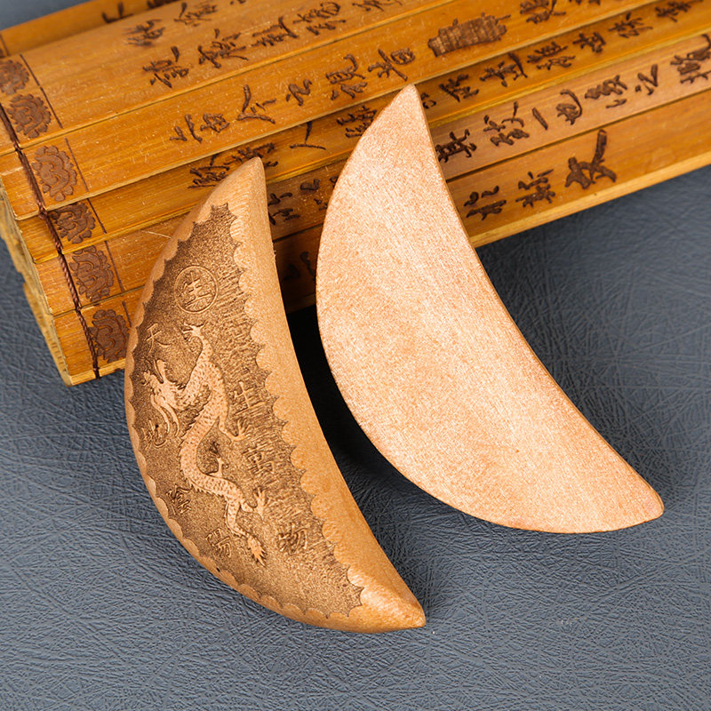 鼎风阁 红檀圣卦双龙桃木羊角圣杯红木茭杯圣卦阴阳杯佛堂用品,淘宝优惠券,粉丝福利购,淘宝优惠卷