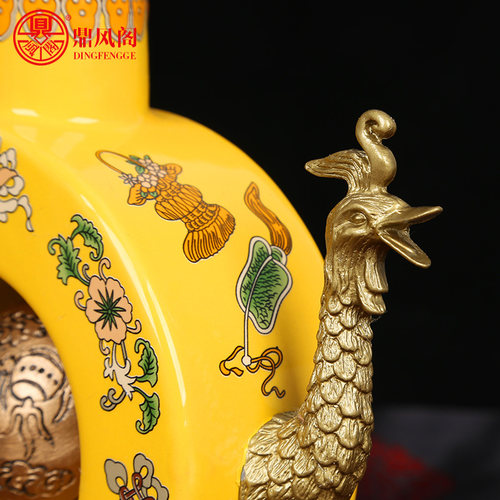 鼎风阁 李居明八运吉祥物东南【发财满壶】摆件寓意招财 - 图3