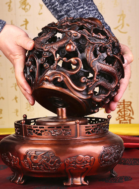 青龙九转乾坤风水摆件