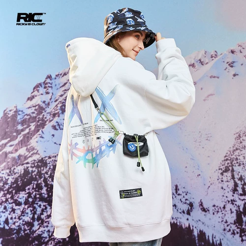 RickyiSclownjoke Ric Clown, чтобы разорвать Smiley Face Sweater Men's National Parm Brand Par