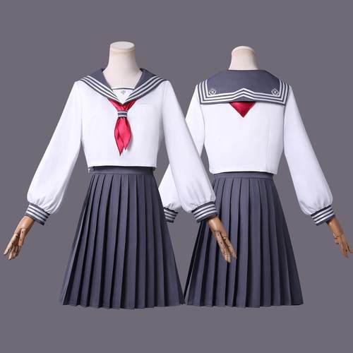 深水雏子cos 寂静岭F水手服JK裙游戏cosplay二次元C服女装 cos服 - 图2