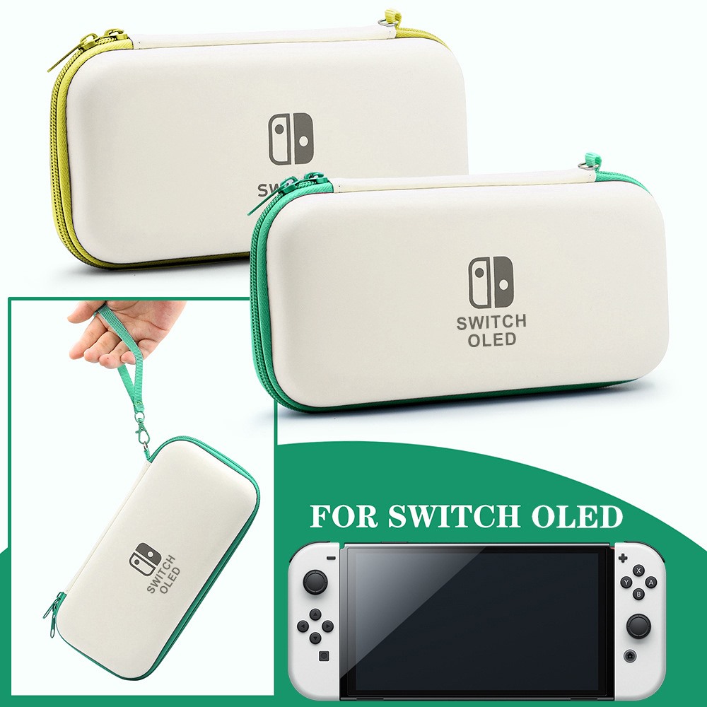 任天堂switch oled主机收纳包 switch lite硬包便携包亲肤手感NS - 图0