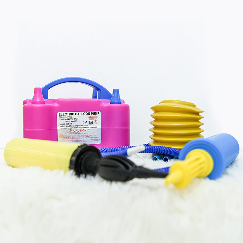 多用途气球充气筒手推 脚踩电动打气筒气球便携气筒气球充气工具 - 图0