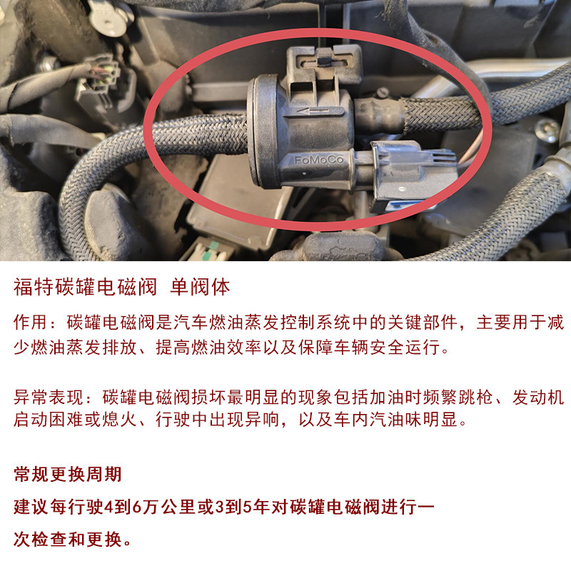 福特原厂碳罐电磁阀阀体福克斯翼虎福睿斯蒙迪欧锐界金牛座4S专用,淘宝优惠券,粉丝福利购,淘宝优惠卷
