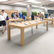 Apple Experience Desk Phone Display Table Computer Middle Island Circular Booth Relying on wall accessories Showcase Ginza Gintai Custom