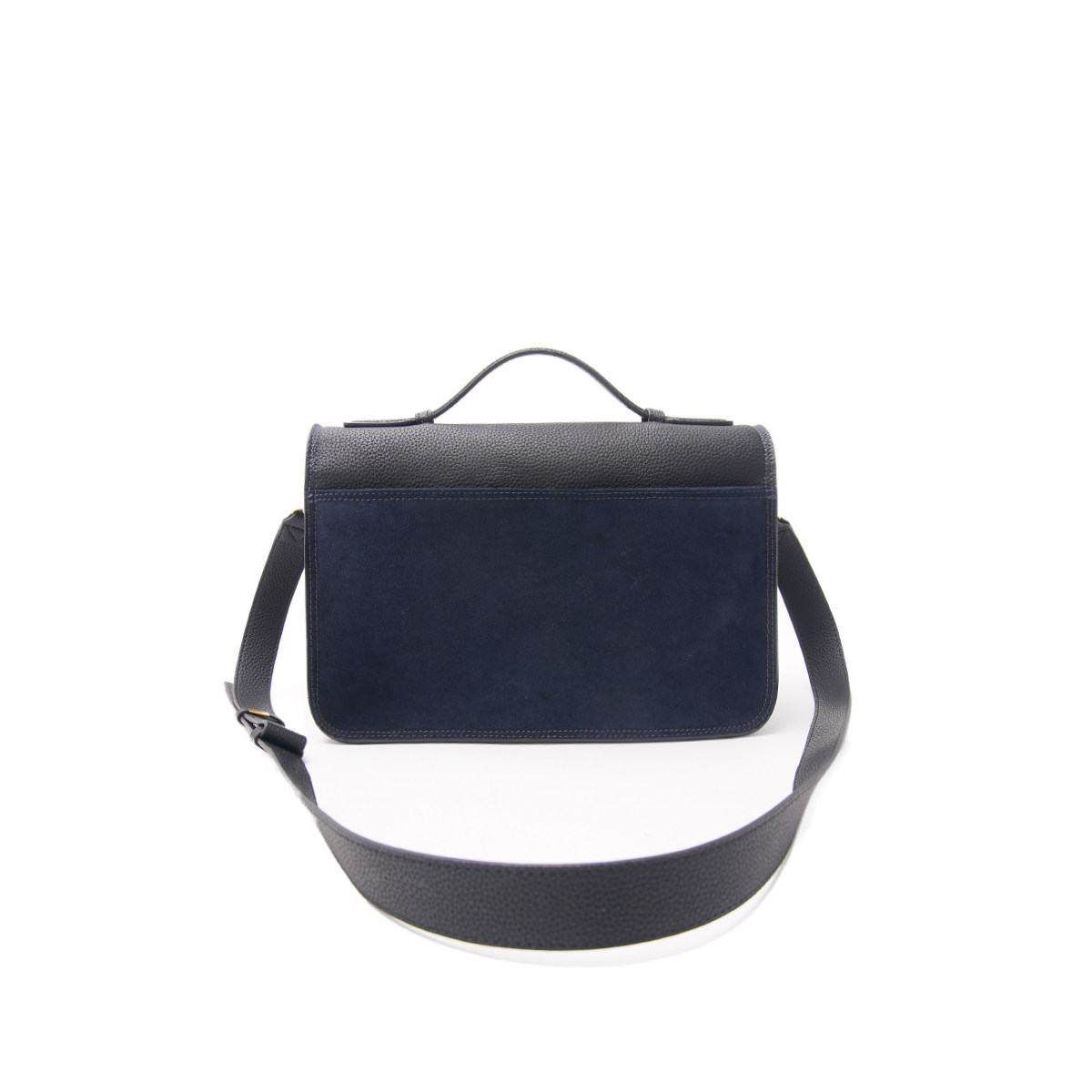 [青蛙包]英伦AY重工系列翻毛皮单肩斜挎通勤包1215,淘宝优惠券,粉丝福利购,淘宝优惠卷