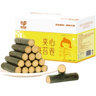 【诱滋味】肉松味夹心海苔卷410g*1箱