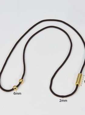 雅缤黄铜情侣diy饰品配件项链