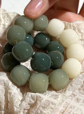 菩提手串玫瑰红人鱼姬手串