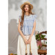 ກະເປົ໋ານາງຟ້າ Fairy Swing Collar T/Flying Sleeve T/Skirt/Denim Skirt