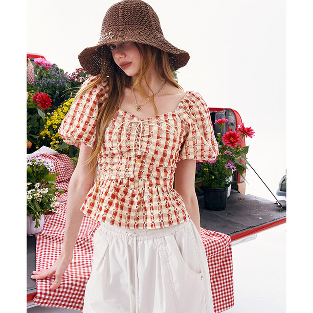 Fairy Pocket, Wine Party, Lace Blouse